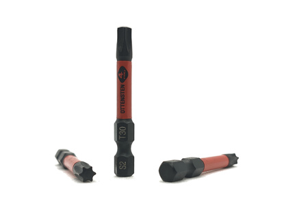 Bity udarowe 4PRO magnetyczne 50mm 1/4" TORX30 - 10 szt