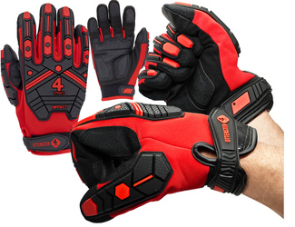 Rękawice robocze ochronne 4PRO IMPACT 2XL rękawiczki