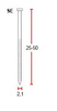 Gwoździarka pneumatyczna bębnowa SCN34 drut kąt 16° 25-50mm