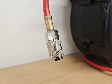 Wąż pneumatyczny PVC zwijak na bębnie bęben 15m PVC 4PRO 1/4" 6,5mm x 10mm