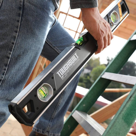 Toughbuilt TB-H2-L-M60-LH-M Poziomica magnetyczna 60 cm z podświetleniem