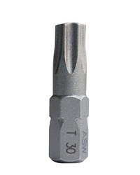 Bity TX30 TORX 30 stal nierdzewna GROT końcówka wkrętakowa 1/4" 25mm