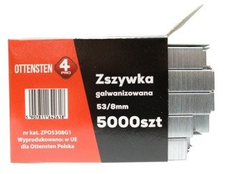 Zszywka typ 53/8mm galwanizowana