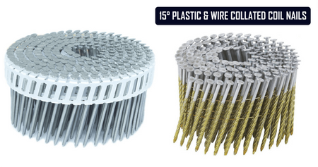  Gwoździarka SCN65C-CT na gwoździe bębnowe łączone plastikiem lub drutem pod kątem 15st/drut/plastik dł.32-65mm