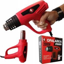 Opalarka 4PROAB600 / 2000W 2-biegi / 450-600°C /230V