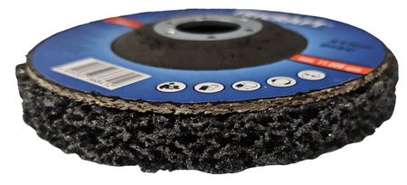 Ściernica tarcza ścierna włóknina 125mm x 22,2mm usuwanie rdzy farby - 5szt