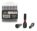 Bity udarowe 4PRO magnetyczne 25mm 1/4" TORX25 - 20 szt