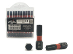 Bity udarowe 4PRO magnetyczne 25mm 1/4" TORX30 - 20 szt