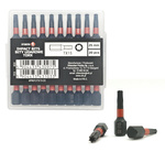 Bity udarowe 4PRO magnetyczne 25mm 1/4" TORX15 - 20 szt
